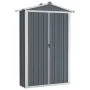 Gartenschuppen aus grau verzinktem Stahl, 116 x 45 x 175 cm von vidaXL, Schuppen - Ref: Foro24-46302, Preis: 125,86 €, Rabatt: %