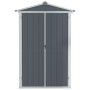 Gartenschuppen aus grau verzinktem Stahl, 116 x 45 x 175 cm von vidaXL, Schuppen - Ref: Foro24-46302, Preis: 135,85 €, Rabatt: %