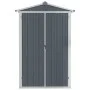 Gartenschuppen aus grau verzinktem Stahl, 116 x 45 x 175 cm von vidaXL, Schuppen - Ref: Foro24-46302, Preis: 125,86 €, Rabatt: %