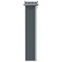 Gartenschuppen aus grau verzinktem Stahl, 116 x 45 x 175 cm von vidaXL, Schuppen - Ref: Foro24-46302, Preis: 125,86 €, Rabatt: %