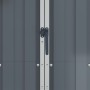Gartenschuppen aus grau verzinktem Stahl, 116 x 45 x 175 cm von vidaXL, Schuppen - Ref: Foro24-46302, Preis: 135,85 €, Rabatt: %