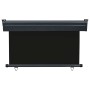 Toldo lateral de balcón negro 125x250 cm
