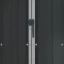 Garden shed anthracite galvanized steel 116x45x175cm by vidaXL, Sheds - Ref: Foro24-46303, Price: 135,22 €, Discount: %