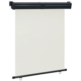 Toldo lateral de balcón color crema 145x250 cm Toldo lateral de balcón color crema 145x250 cm