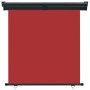 Toldo lateral de balcón rojo 165x250 cm en Sombrillas | Comprar online en Foro24