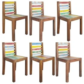 Esszimmerstühle 6 Einheiten recyceltes Massivholz von vidaXL, Essstühle - Ref: Foro24-3082891, Preis: 487,13 €, Rabatt: %