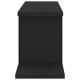 Wandregal für TV Sperrholz schwarz 125x18x23cm von vidaXL, Regale und Regale - Ref: Foro24-806990, Preis: 32,07 €, Rabatt: %