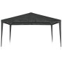 Carpa profesional para fiestas gris antracita 90 g/m² 4x4 m