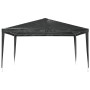 Carpa profesional para fiestas gris antracita 90 g/m² 4x4 m