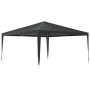 Carpa profesional para fiestas gris antracita 90 g/m² 4x4 m