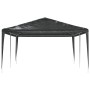 Carpa profesional para fiestas gris antracita 90 g/m² 4x6 m