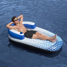 Bestway Hydro Force blue floating lounger 183x97 cm by Bestway, Pool mats and floats - Ref: Foro24-93322, Price: 55,50 €, Dis...