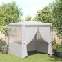 Carpa profesional para fiestas con paredes blanco 90 g/m² 2x2 m