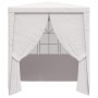 Carpa profesional fiestas con paredes blanco 90 g/m² 2,5x2,5 m