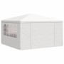 Carpa profesional para fiestas con paredes blanco 90 g/m² 4x4 m