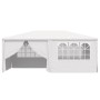 Carpa profesional para fiestas con paredes blanco 90 g/m² 4x6 m
