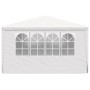 Carpa profesional para fiestas con paredes blanco 90 g/m² 4x6 m
