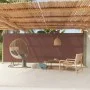 Brown retractable garden side awning 200x600 cm by vidaXL, Umbrellas - Ref: Foro24-317975, Price: 111,26 €, Discount: %