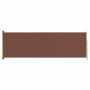 Brown retractable garden side awning 200x600 cm by vidaXL, Umbrellas - Ref: Foro24-317975, Price: 113,62 €, Discount: %