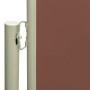 Brown retractable garden side awning 200x600 cm by vidaXL, Umbrellas - Ref: Foro24-317975, Price: 113,62 €, Discount: %