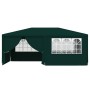Carpa profesional para fiestas con paredes verde 90 g/m² 4x6 m