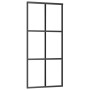 Schiebetür mit ESG-Glas- und Aluminiumbeschlägen 90x205 cm. von vidaXL, Türen - Ref: Foro24-3081947, Preis: 214,88 €, Rabatt: %