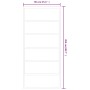 Sliding door with ESG glass and aluminum hardware 90x205 cm by vidaXL, Doors - Ref: Foro24-3081953, Price: 211,25 €, Discount: %