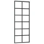 Schiebetür mit ESG-Glas und Aluminiumbeschlägen 76x205 cm von vidaXL, Türen - Ref: Foro24-3081957, Preis: 238,94 €, Rabatt: %