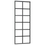 Schiebetür mit ESG-Glas und Aluminiumbeschlägen 76x205 cm von vidaXL, Türen - Ref: Foro24-3081957, Preis: 237,87 €, Rabatt: %