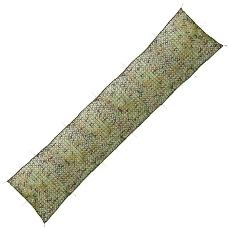 Red de camuflaje con bolsa de almacenamiento verde 1,5x8 m by vidaXL, Protective equipment for hunting and shooting - Ref: Fo...