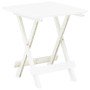 Mesa plegable de jardín plástico blanco 45x43x50 cm en Mesas de jardín | Comprar online en Foro24