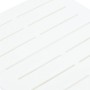 Mesa plegable de jardín plástico blanco 45x43x50 cm