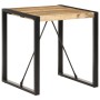 Massiver Esstisch aus rauem Mangoholz, 70 x 70 x 75 cm von vidaXL, Küchen- und Esstische - Ref: Foro24-321596, Preis: 186,59 ...