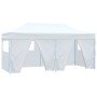 Carpa plegable profesional con 4 paredes acero blanco 3x6 m en Carpas y cenadores | Comprar online en Foro24