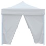 Carpa de fiestas pop-up plegable con 8 paredes blanco 3x9 m
