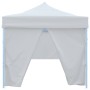 Carpa de fiestas pop-up plegable con 8 paredes blanco 3x9 m