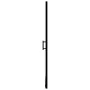 Black tempered glass shower door 91x195 cm by vidaXL, shower doors - Ref: Foro24-145672, Price: 193,75 €, Discount: %