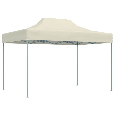 Carpa plegable profesional acero color crema 3x4 m en Carpas y cenadores | Comprar online en Foro24