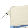 Carpa plegable profesional acero color crema 3x4 m