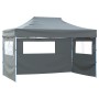 Carpa plegable profesional 4 paredes acero gris antracita 3x4 m en Carpas y cenadores | Comprar online en Foro24