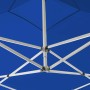 Carpa plegable profesional con paredes aluminio azul 2x2 m