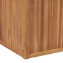 Arriate elevado madera maciza de teca 100x50x50 cm en Maceteros y jardineras | Comprar online en Foro24