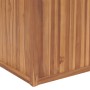 Arriate elevado madera maciza de teca 100x50x70 cm en Maceteros y jardineras | Comprar online en Foro24