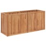 Arriate de madera maciza de teca 150x50x70 cm