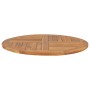 Superficie de mesa redonda madera maciza de teca 2,5 cm 90 cm