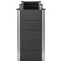 Arriate de WPC gris 250x50x91 cm en Maceteros y jardineras | Comprar online en Foro24