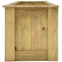 Arriate de madera de pino impregnada 291x50x50 cm en Maceteros y jardineras | Comprar online en Foro24