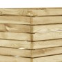 Arriate de madera de pino impregnada 100x50x50 cm en Maceteros y jardineras | Comprar online en Foro24