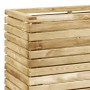 Arriate de madera de pino impregnada 100x50x100 cm en Maceteros y jardineras | Comprar online en Foro24