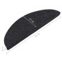 Selbstklebende Stufenmatte 15 Stück Anthrazit 56x17x3cm von vidaXL, Treppenmatten - Ref: Foro24-136389, Preis: 34,33 €, Rabat...